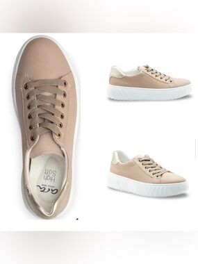 EUC ara Shoes Mikky Platform Sneakers